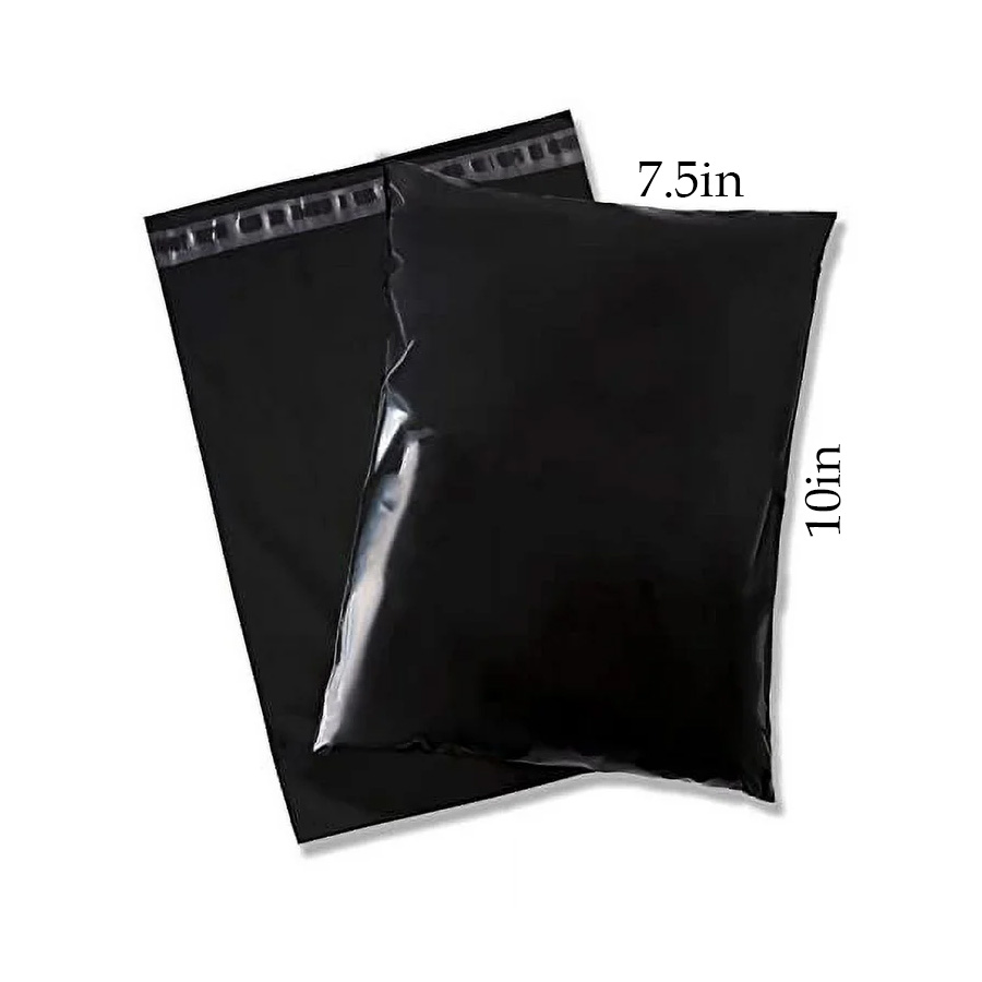 Poly-Mailer-Black-7.5inx10in