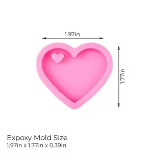 Silicone-Mold-3-Heart shaped